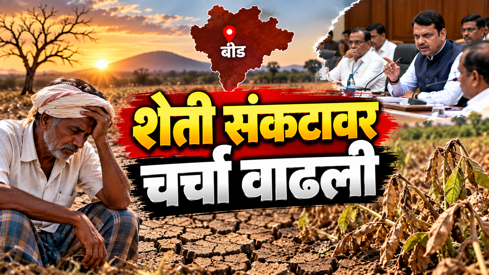 शेती संकटावर चर्चा वाढली